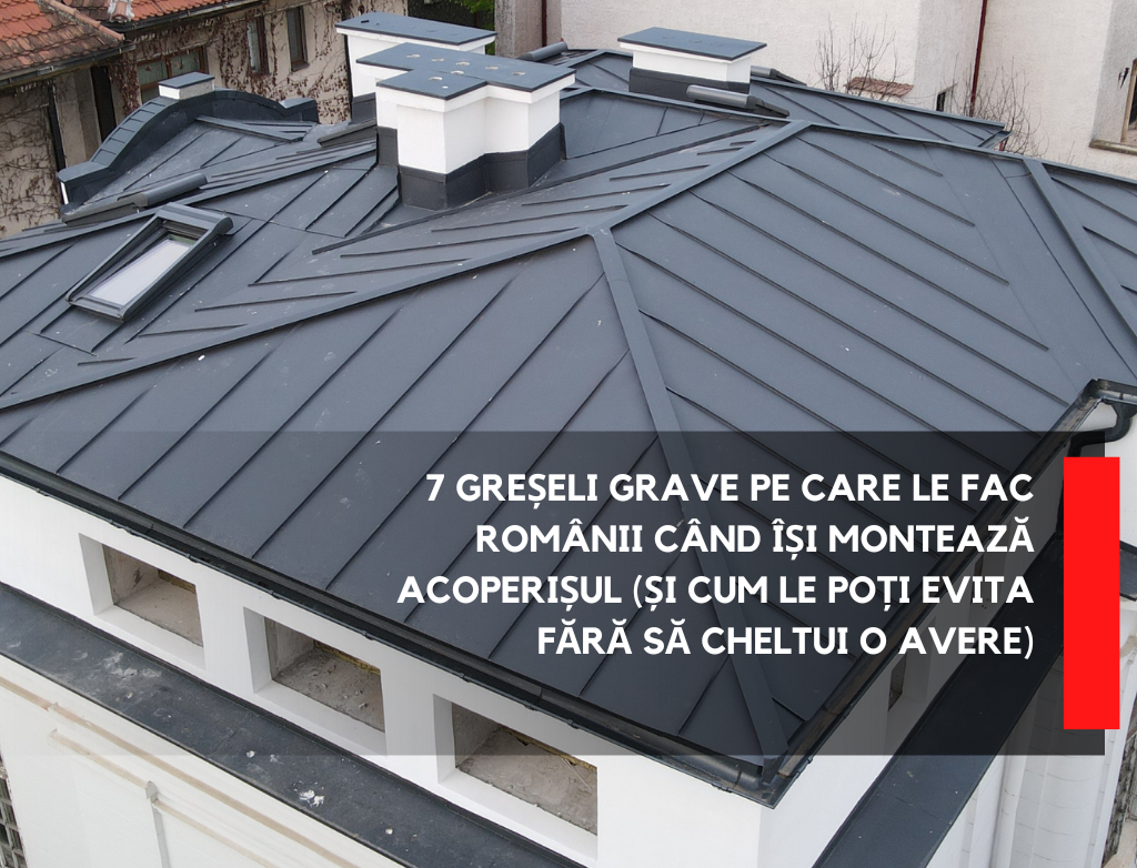 greseli montaj acoperis