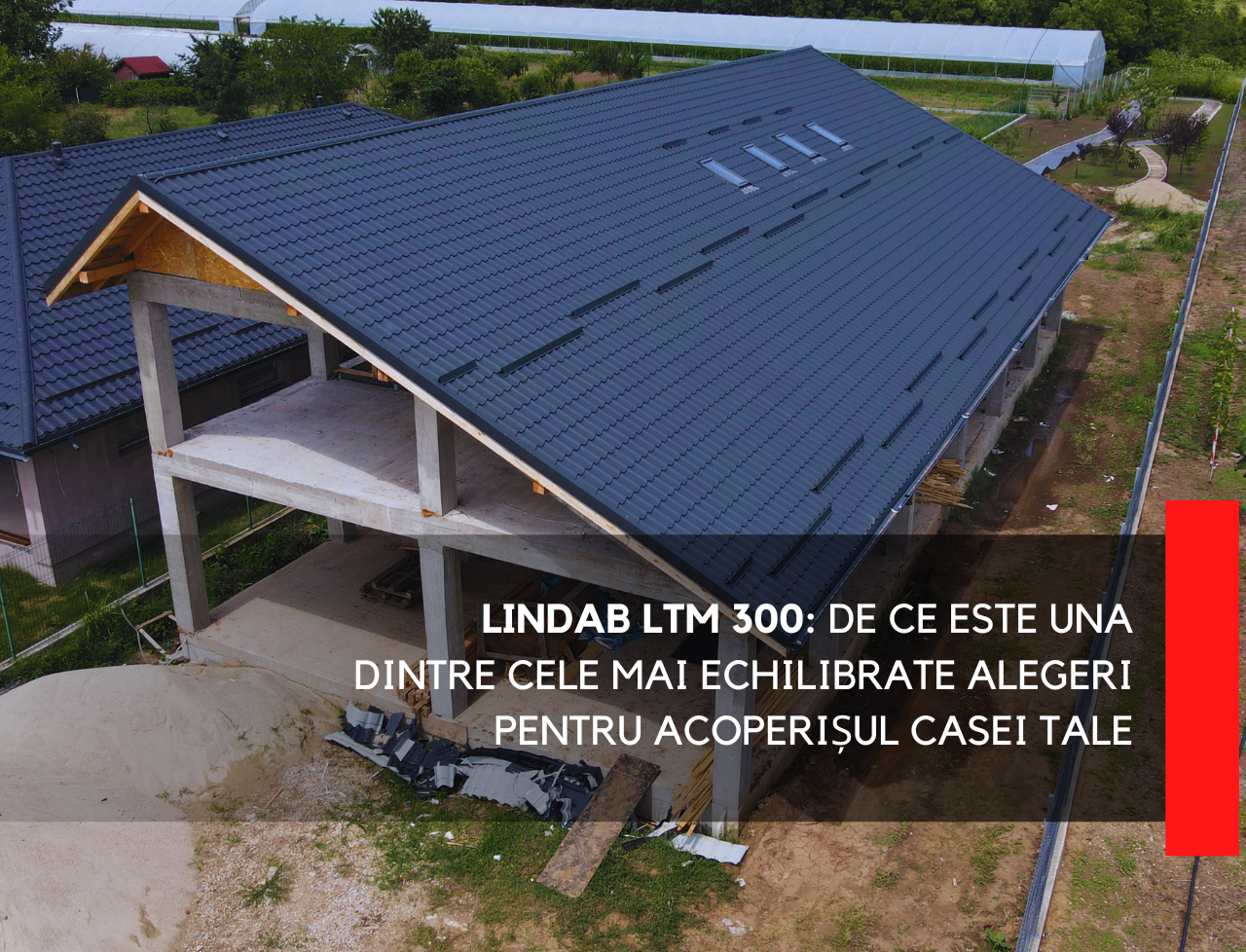 Lindab LTM 300 țiglă metalică